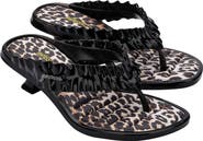 Melissa x Ganni Kitten Heel Flip Flop