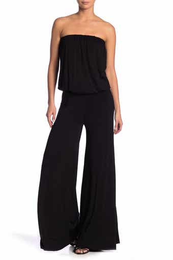 Sydney Blouson Strapless Jumpsuit