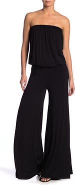 Young, Fabulous & Broke Sydney Blouson Strapless Jumpsuit