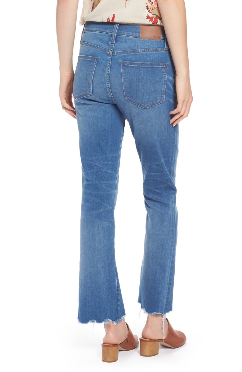 Madewell Cali Demi Boot Jeans, Alternate, color,