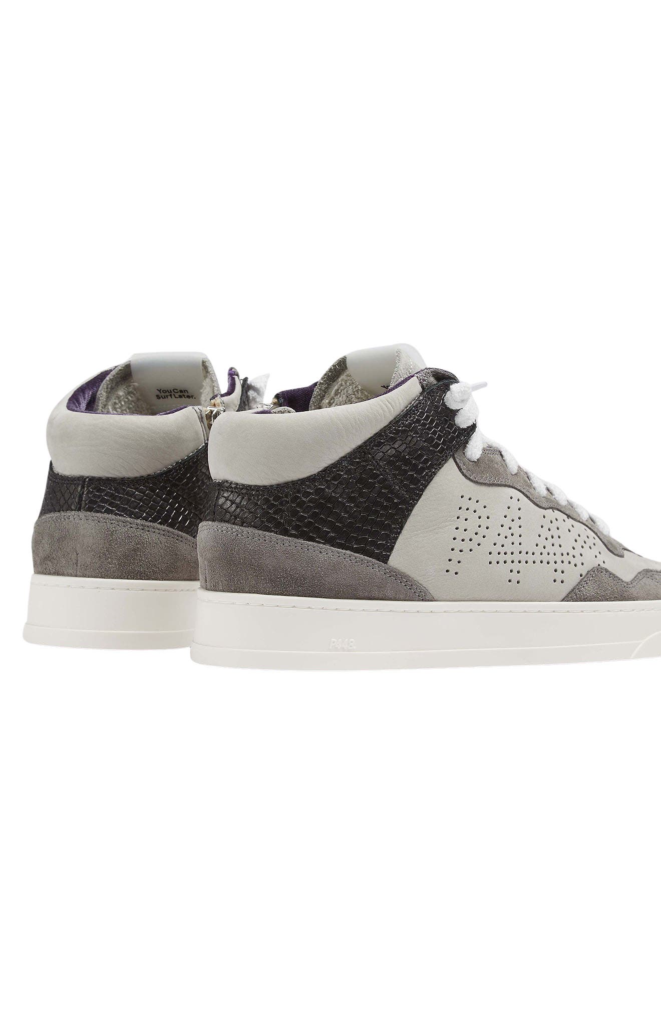 Bali High Top Sneaker, Alternate, color, TUXEDO/BLK