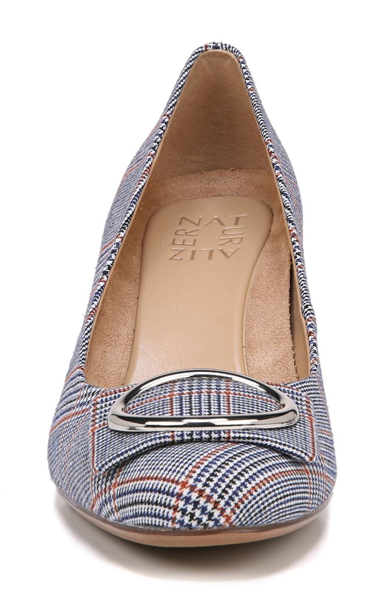 Wright Pump, Alternate, color, PLAID FABRIC