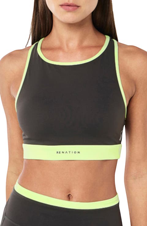 Rapid High Neck Sports Bra