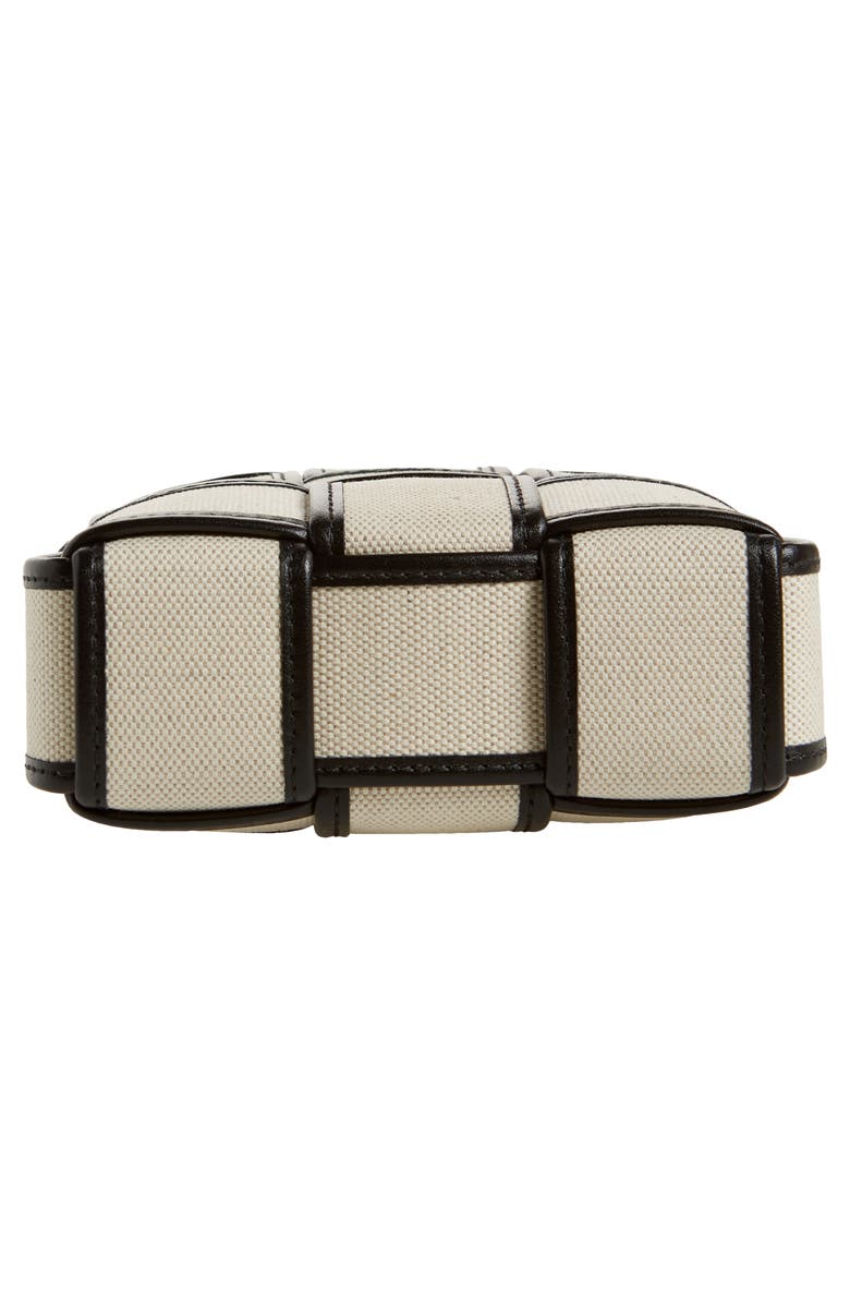 Bottega Veneta Cassette Canvas & Leather Phone Pouch, Alternate, color,