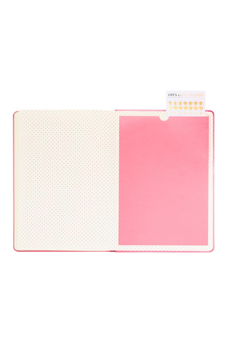 2018 Weekly Planner, Alternate, color, RASPBERRY