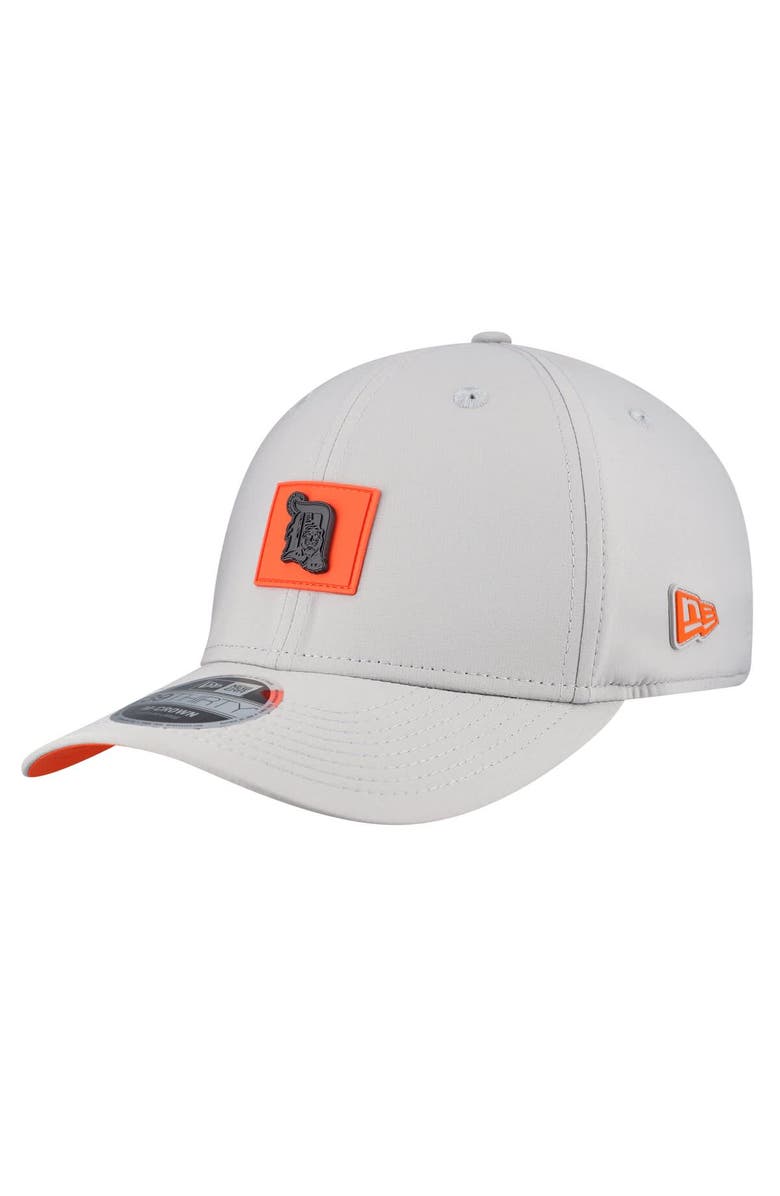 New Era Men's New Era  Gray Detroit Tigers 2026 Clubhouse Alternate 39THIRTY Flex Hat, Main, color, Gray