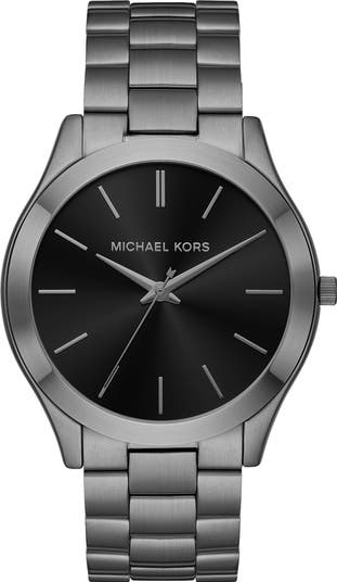 Slim Runway Bracelet Watch, 44mm & Wallet Set