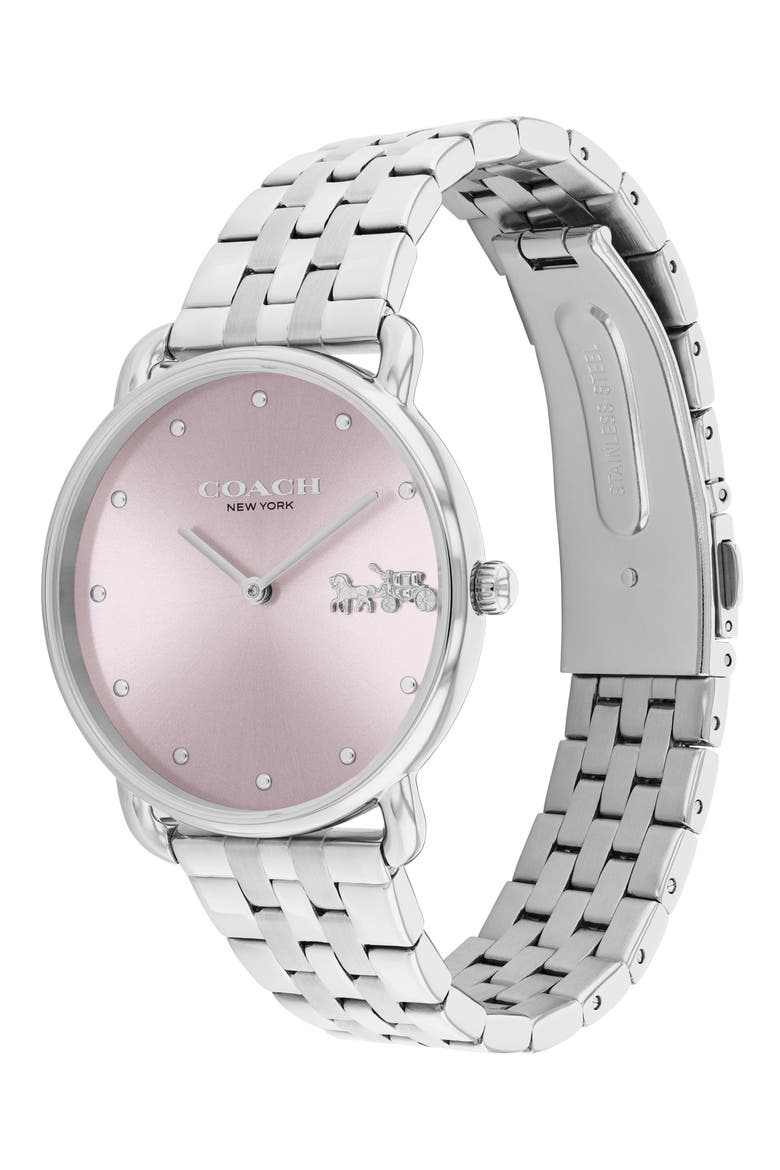 Elliot Bracelet Watch, 36mm, Alternate, color, SILVER
