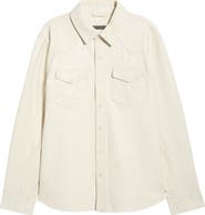 John Varvatos Sage Sheepskin Leather Shirt Jacket