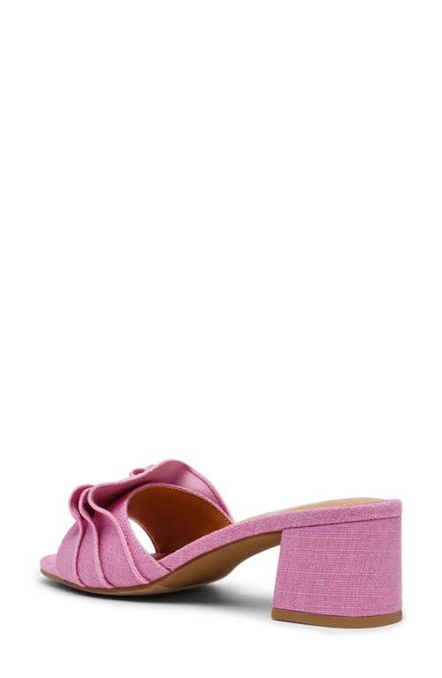 Dolce Vita Dv By Linnen Slide Sandal In Pink