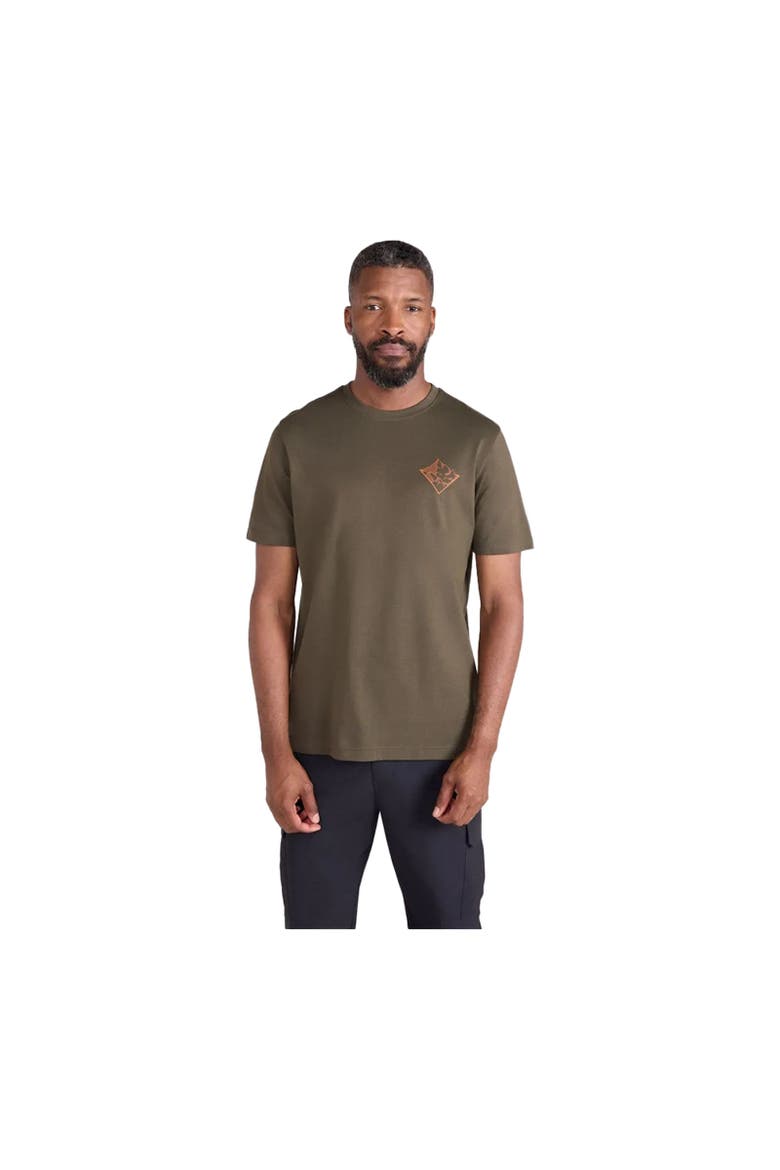 3 Peaks Cotton T-shirt, Alternate, color, Green