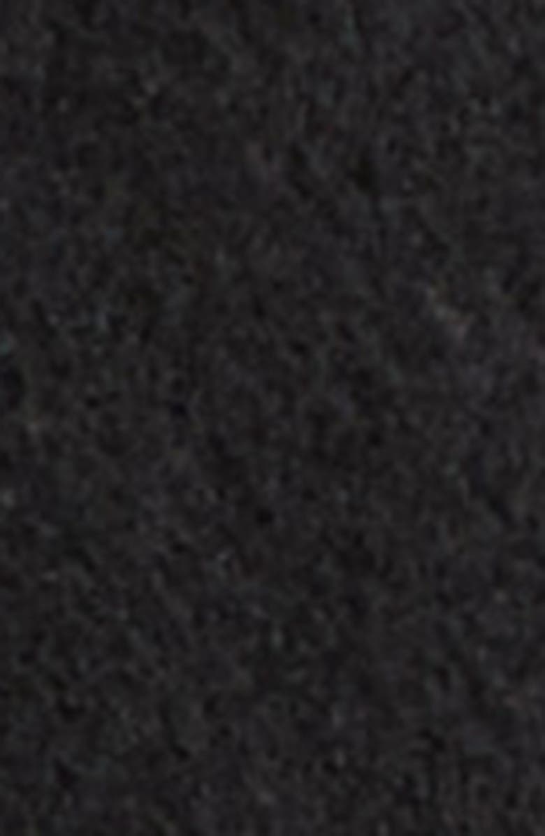 Cinq à Sept Vander Hooded Longline Coat, Alternate, color, Black/ Heather Grey