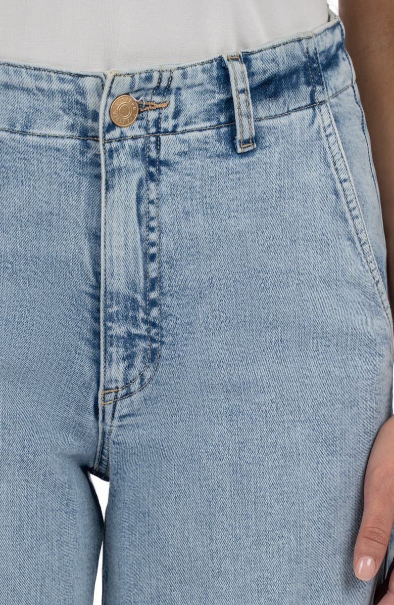 KUT from the Kloth Jean High Waist Wide Leg Trouser Jeans, Alternate, color,