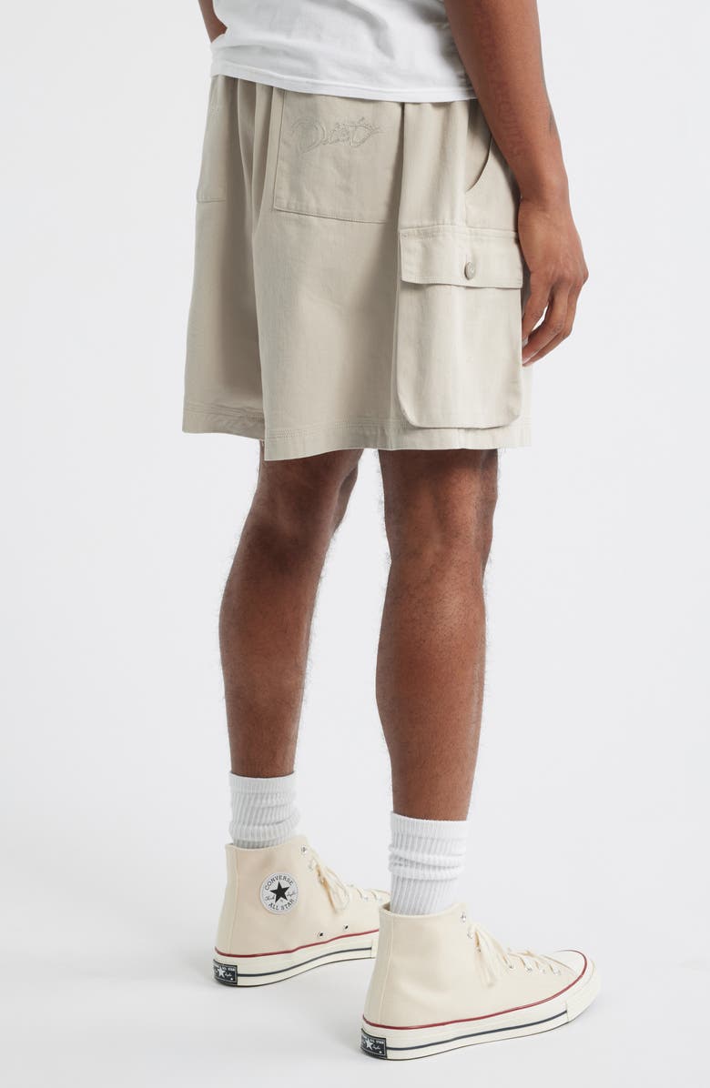 DIET STARTS MONDAY Cotton Drawstring Cargo Shorts, Alternate, color, Natural