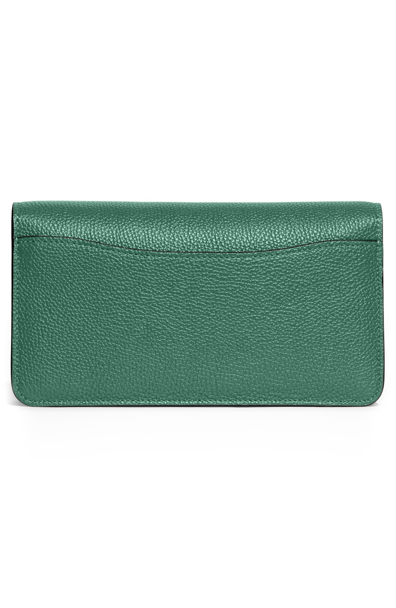 COACH Tabby Polished Pebble Leather Chain Crossbody Bag, Alternate, color, 