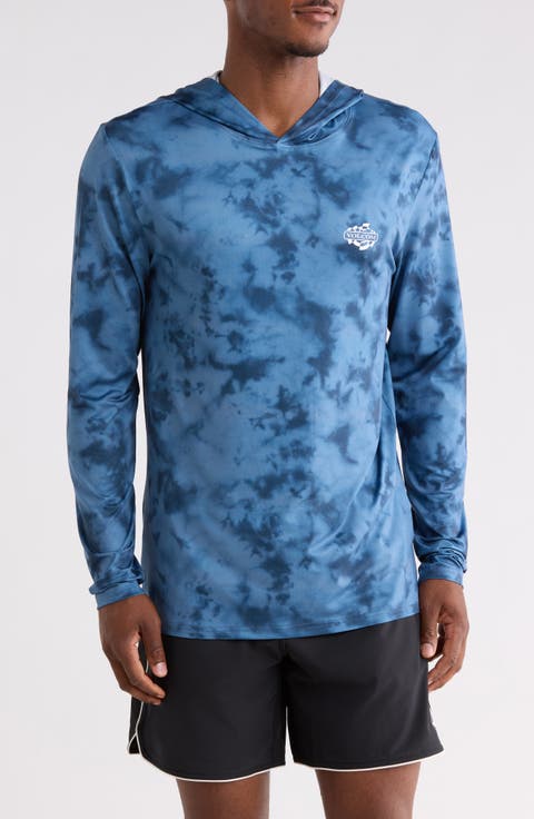 Overlap Hooded Long Sleeve T-Shirt