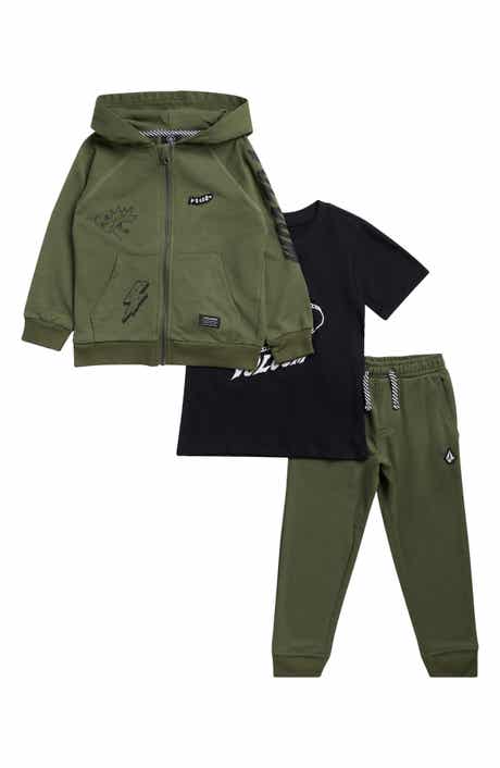 Kids' 3-Piece Hoodie, T-Shirt & Joggers Set