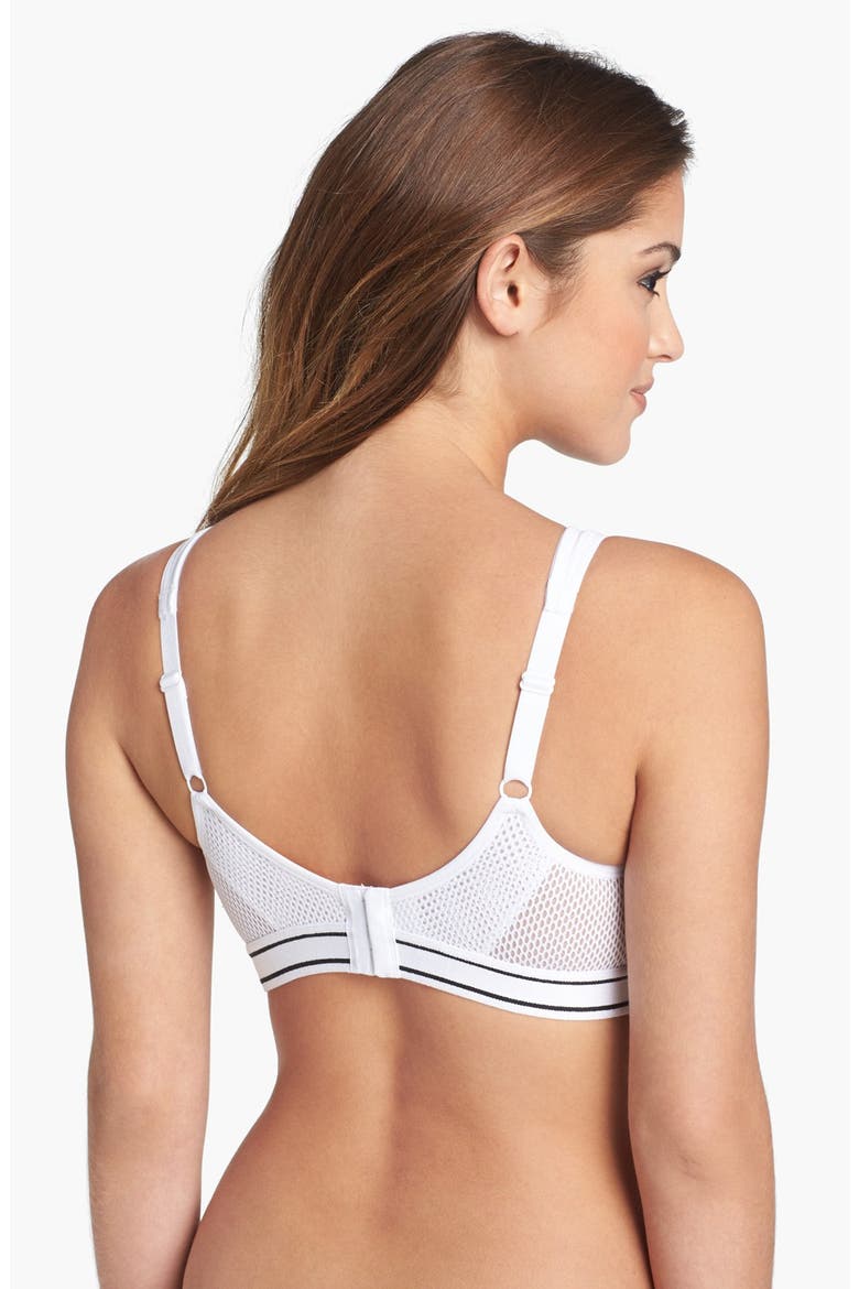 Performance Soft Cup Bra, Alternate, color, WHITE