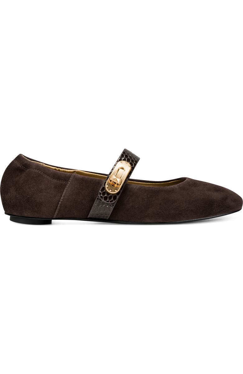Donna Karan New York Anselm Mary Jane Flat, Alternate, color, Canyon