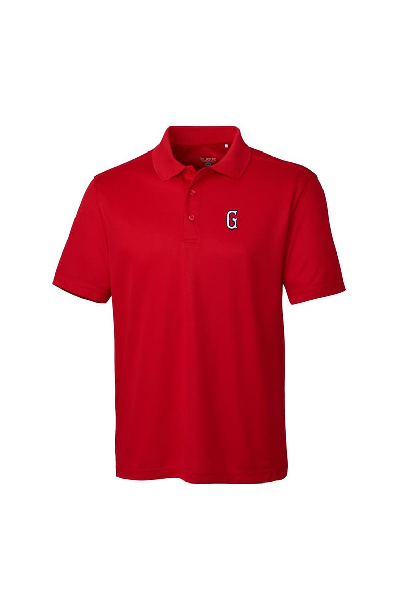 Cutter & Buck Men's Cutter & Buck  Red Greenville Drive  Clique Ice Pique Tech Polo, Alternate, color, 