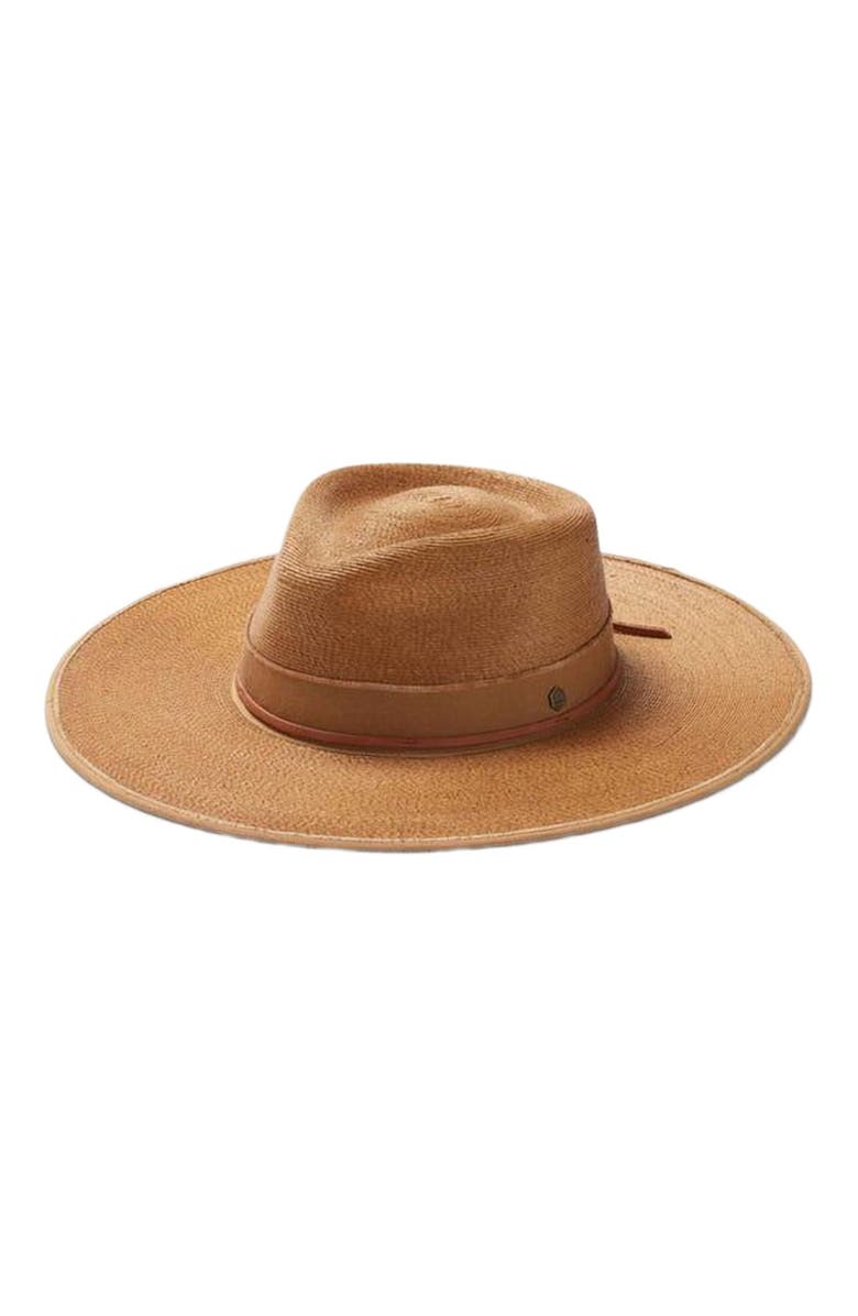 Hemlock Cruz Fedora, Main, color, Saddle