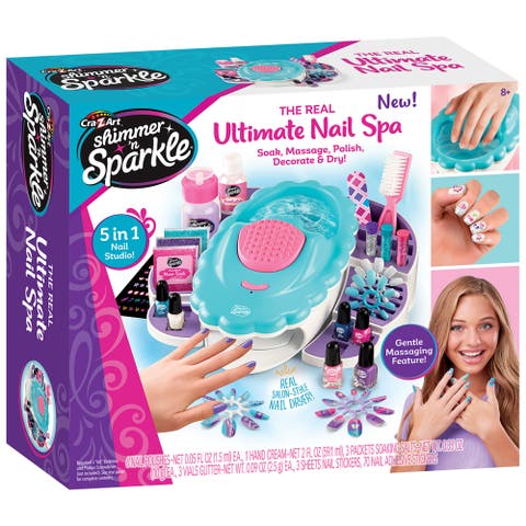 Shimmer N Sparkle The Real Ultimate Nail Spa 5 in 1 Nail Studio