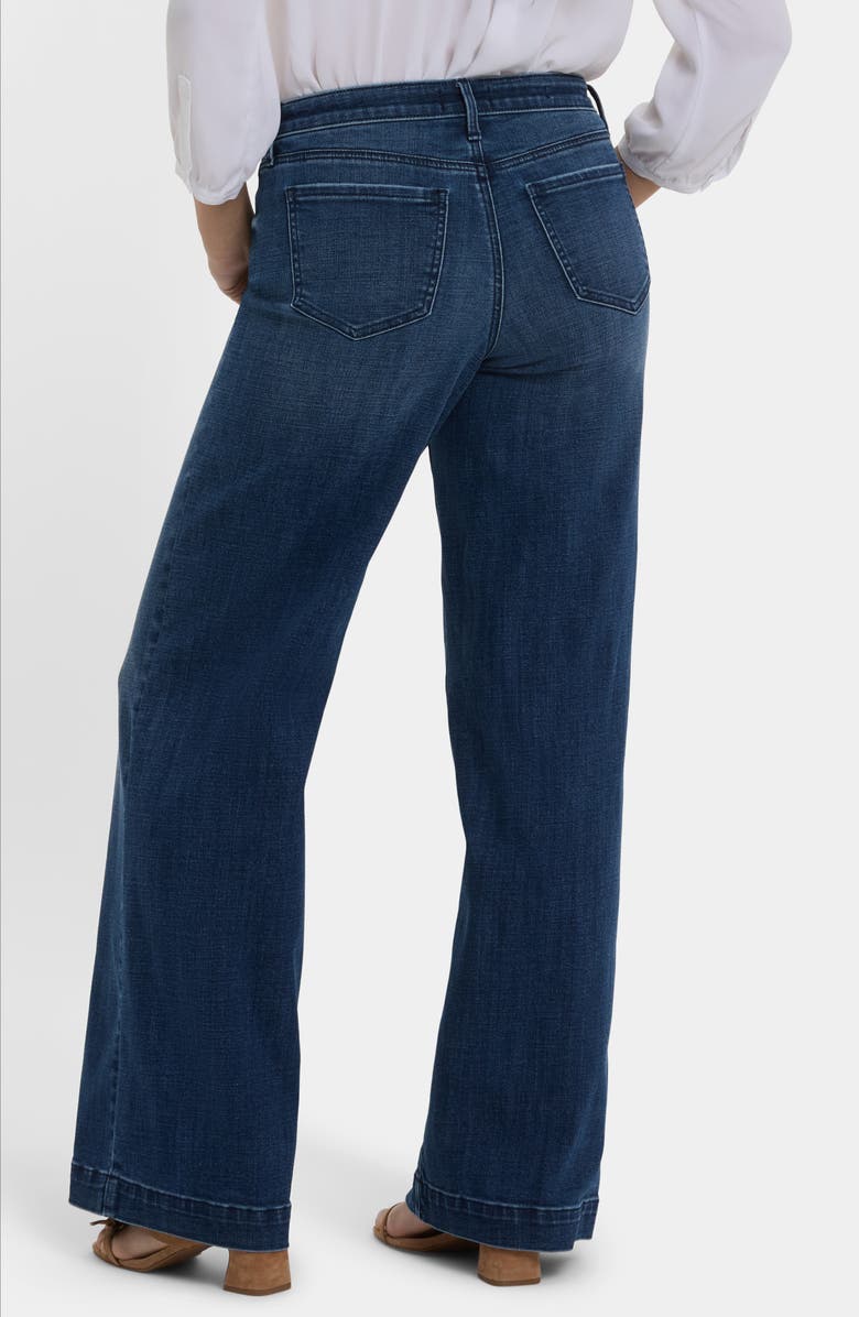 NYDJ Teresa High Waist Wide Leg Jeans, Alternate, color, Moonlight