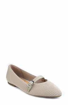 Me Too Glory Rib Knit Mary Jane Flat