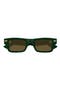 49mm Small Square Sunglasses