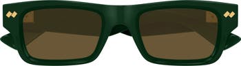 49mm Small Square Sunglasses