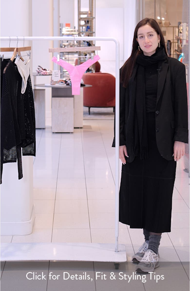 Retro Y Thong Bikini Bottoms, sales video thumbnail