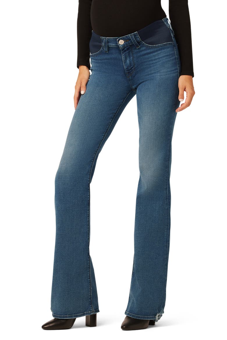 Nico Bootcut Maternity Jeans, Main, color, BLUE SUNSET