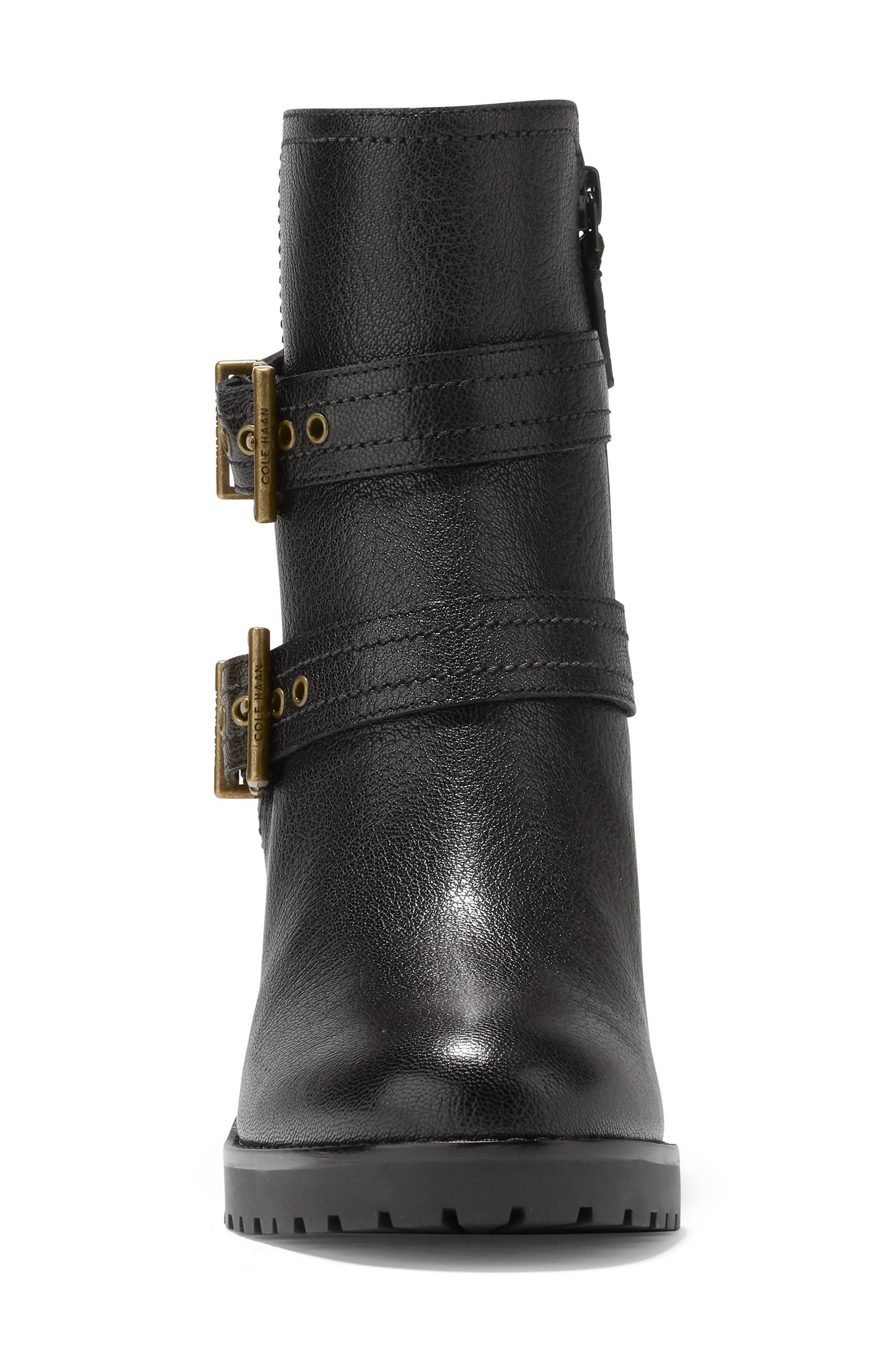 Cole Haan Foster Double Buckle Bootie, Alternate, color, 