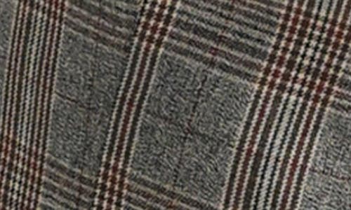 Lush Houndstooth Vest In Gray