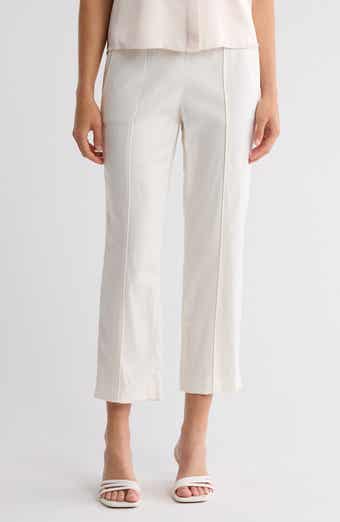 Mid Rise Tapered Pull-On Pants