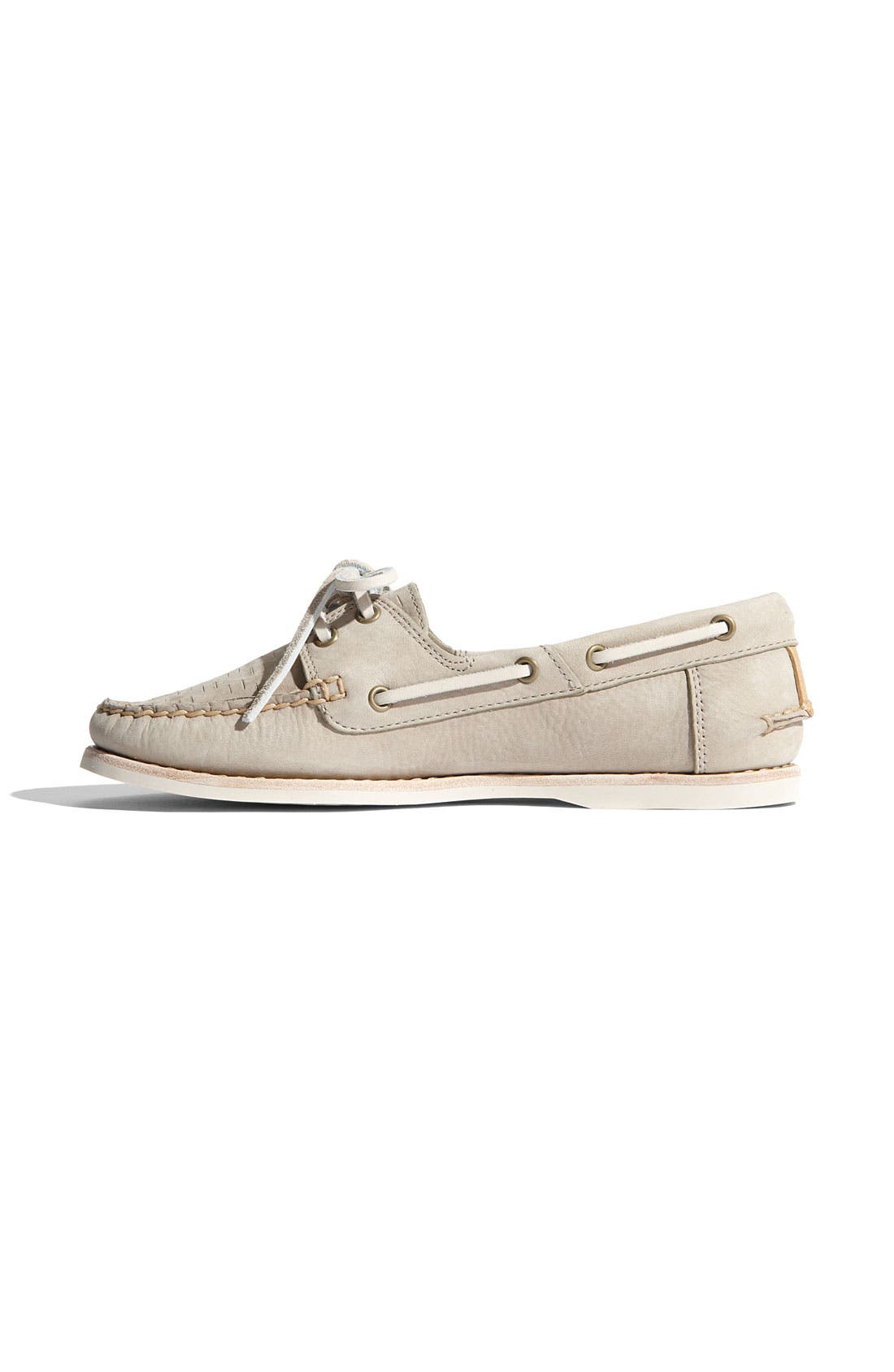 'Quincy' Boat Shoe, Alternate, color, TAUPE