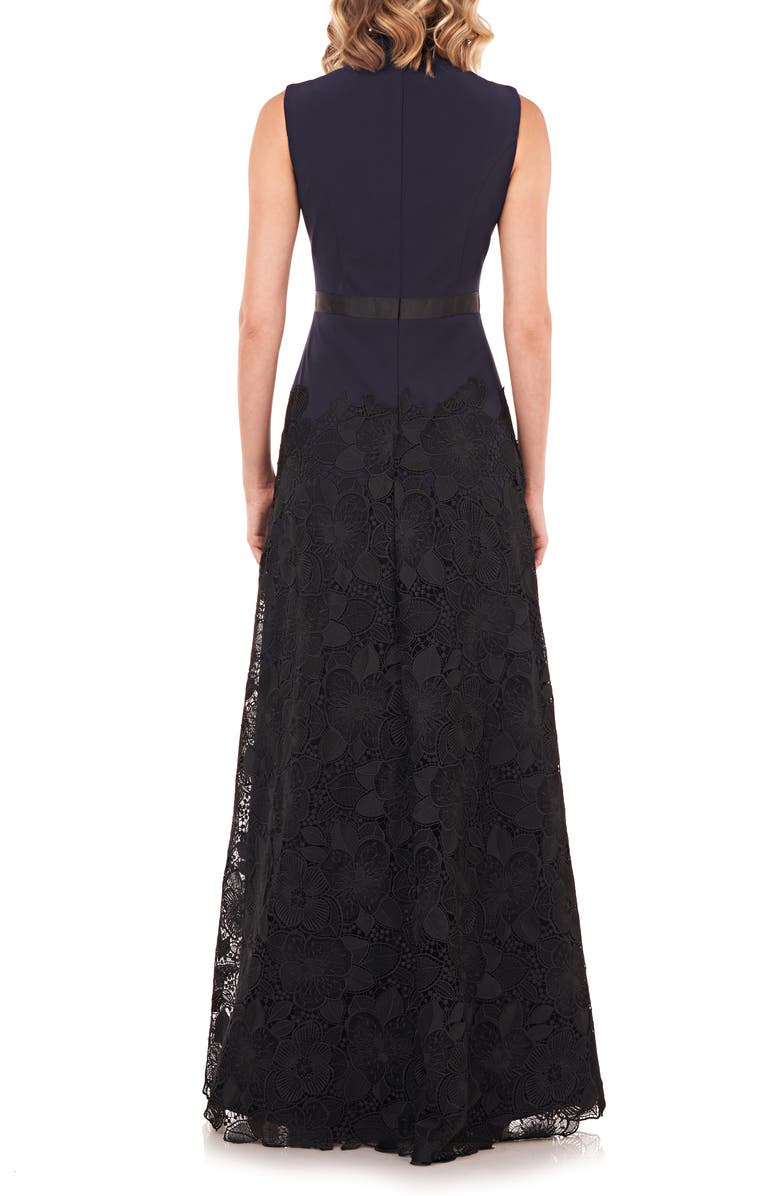 Kay Unger Ellie Lace A-Line Gown, Alternate, color,