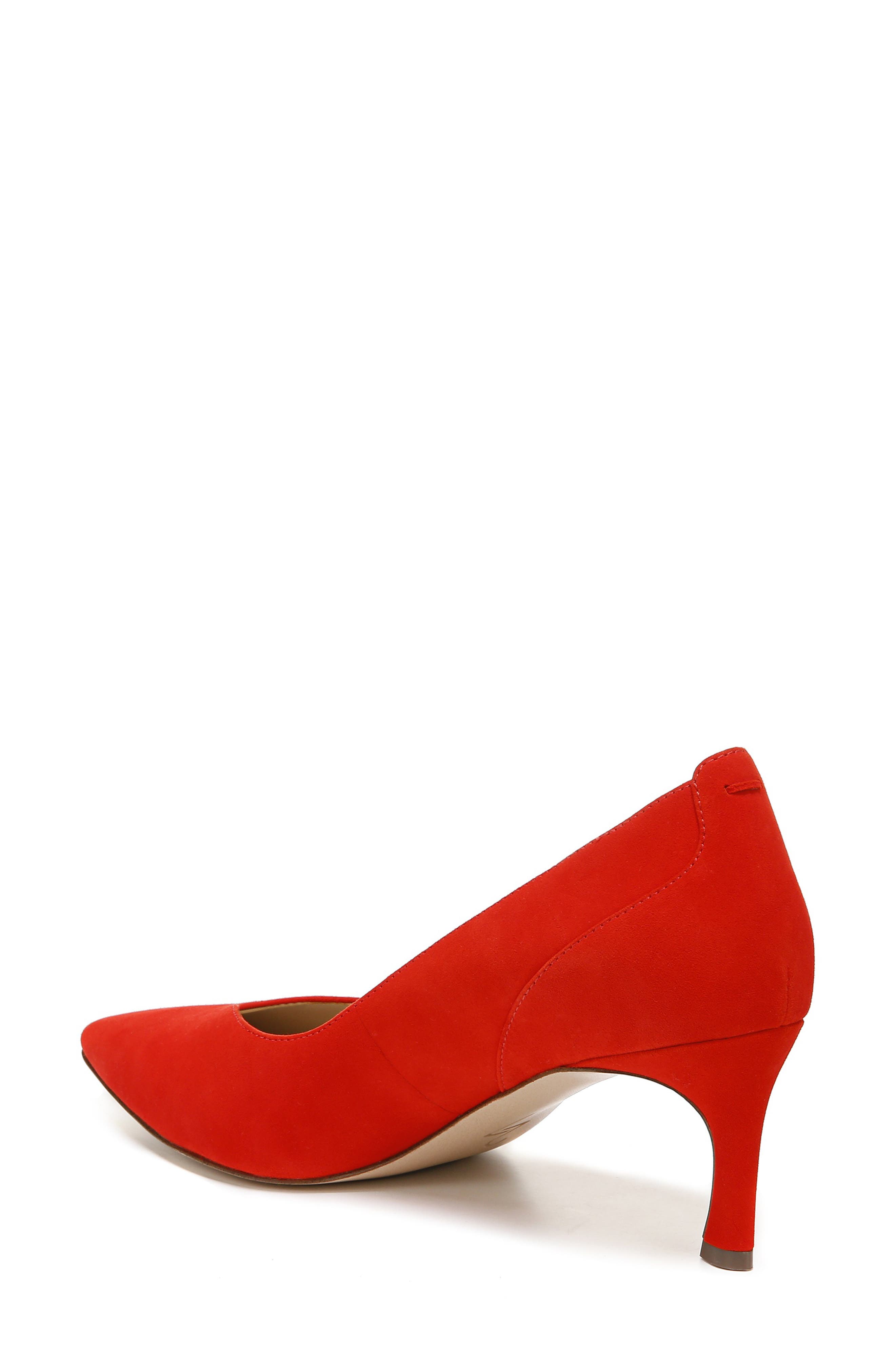 Faelyn Leather Pump, Alternate, color, RETRO POPPY