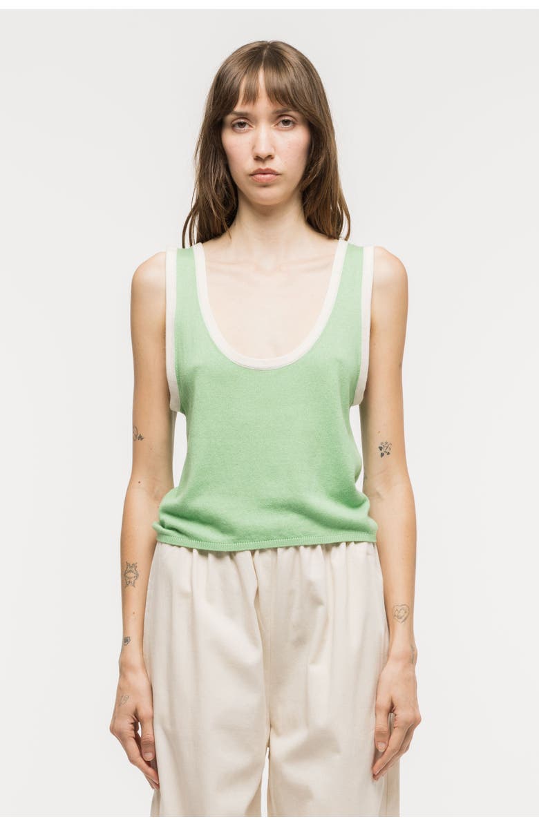 Toit Volant Kaya Knit Tank Top, Main, color, 