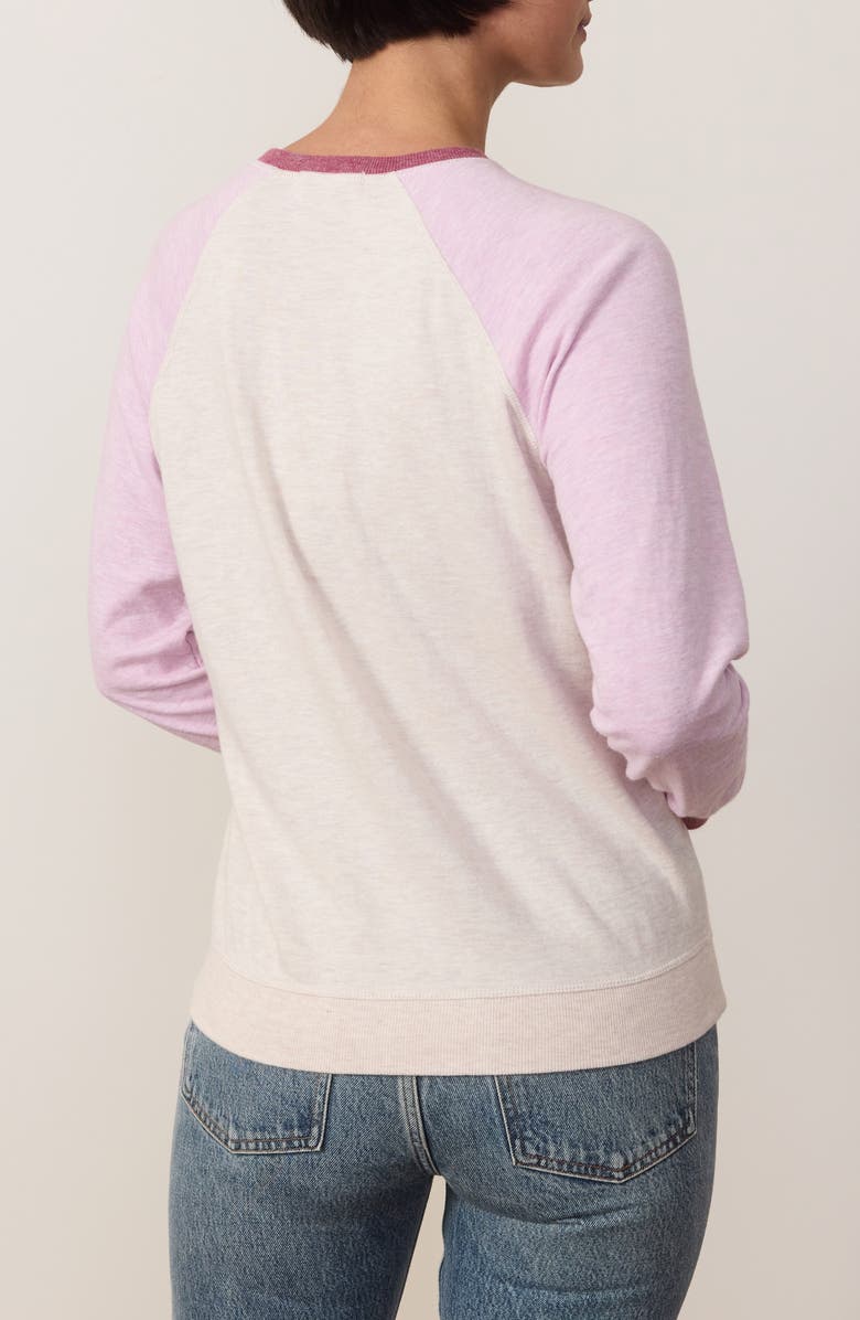 Marine Layer Colorblock Cotton & Modal T-Shirt, Alternate, color, 