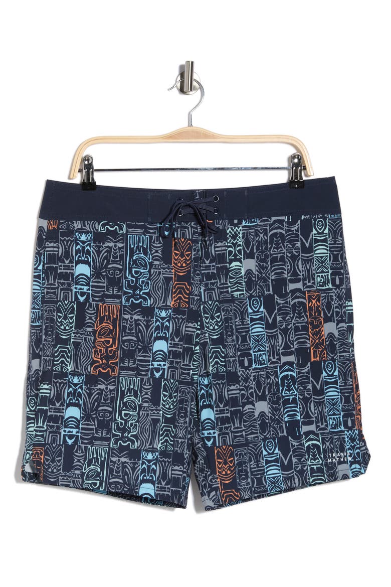 Hamakua Swim Trunks, Alternate, color, TOTAL ECLIPSE