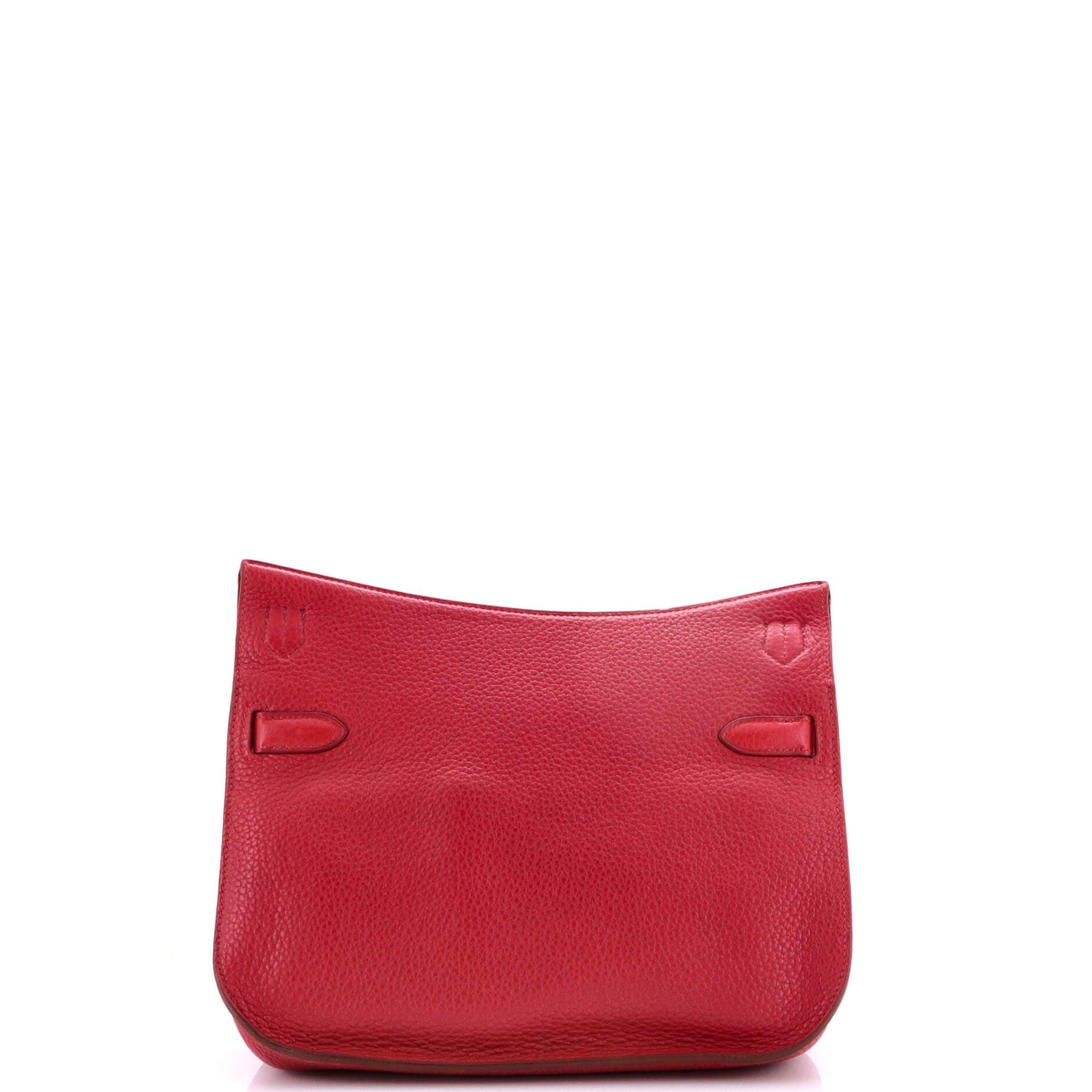 Pre-Owned Hermes Jypsiere Bag Clemence 28, Alternate, color, Rubis