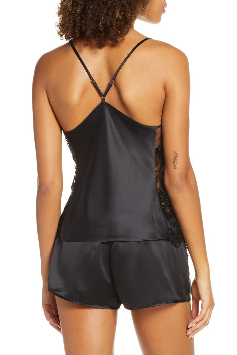 Darling Short Pajamas, Alternate, color, BLACK