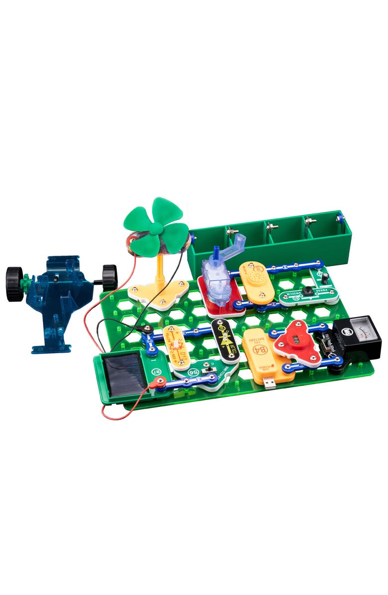 Snap Circuits Green Energy Stem Learning Toy, Alternate, color, Multicolored