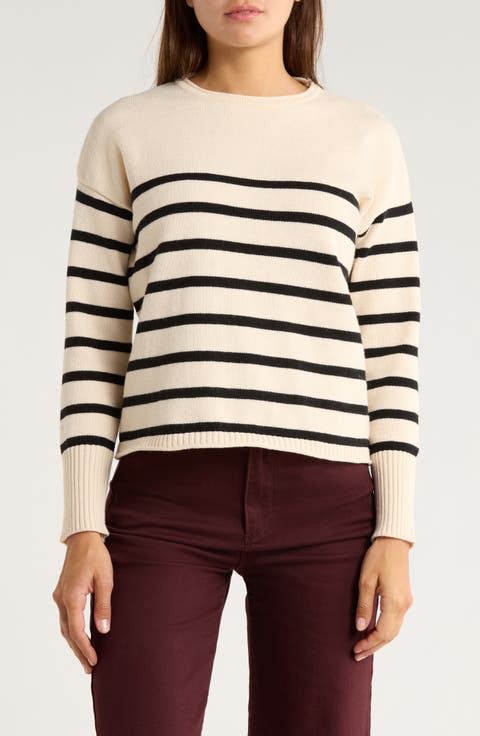 Stripe Knit Sweater