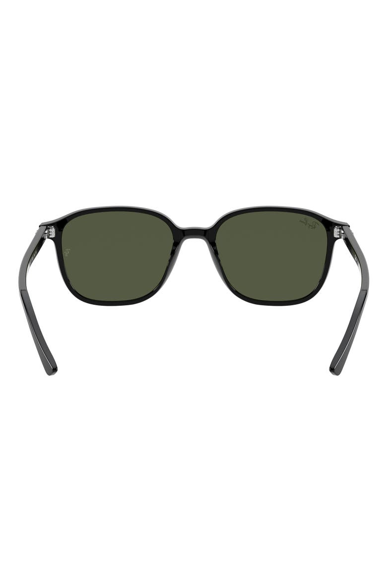 Leonard 55mm Square Sunglasses, Alternate, color, BLACK