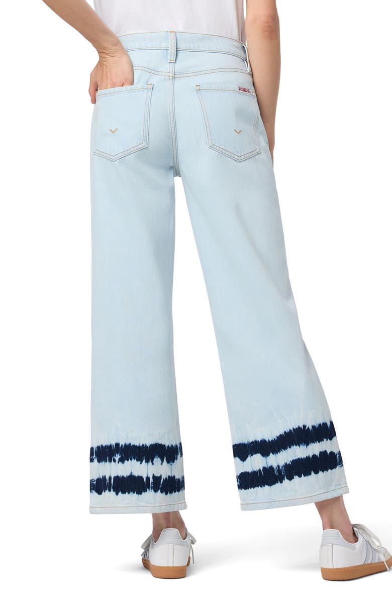 Hudson Jeans Rosalie Wide Leg Ankle Crop Jeans, Alternate, color, Madrigal