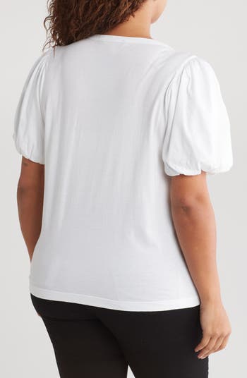 Bubble Sleeve T-Shirt