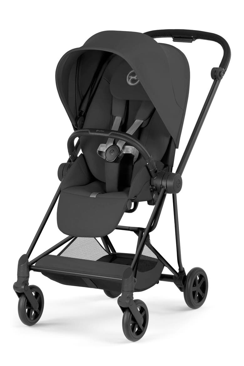 Mios Compact Stroller – Platinum Collection, Main, color, MATTE BLACK/ SEPIA BLACK