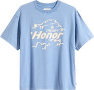 HONOR THE GIFT In the Clouds Cotton Graphic T-Shirt